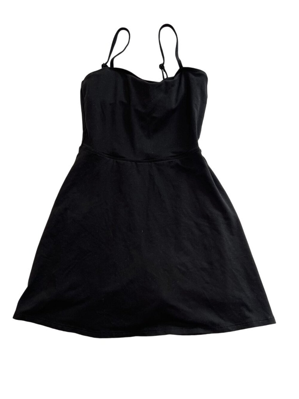 ALO Yoga Alosoft Courtside Tennis Dress in Black